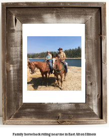 family horseback riding near me in East Alton, Illinois